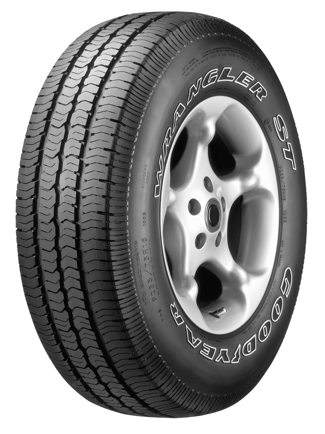 GOODYEAR WRANGLER ST(P) P235 / 75 R 16 - Appalacian Tire Products & Service  Appalacian Tire Products & Service
